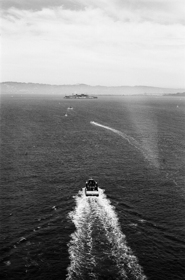 Boats and Alcatraz