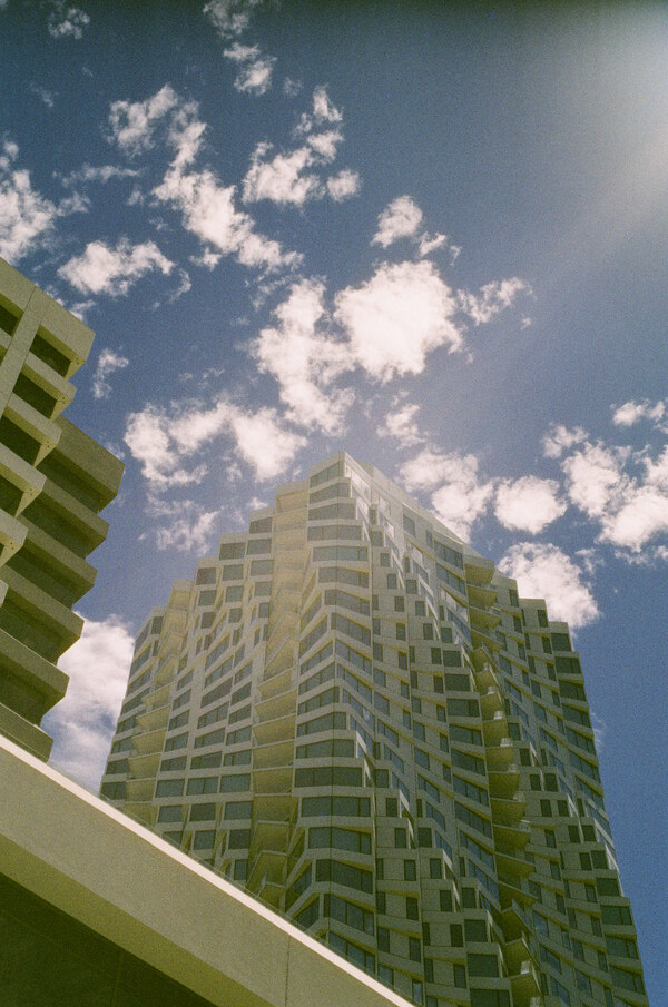 SF's blocky white Mira building