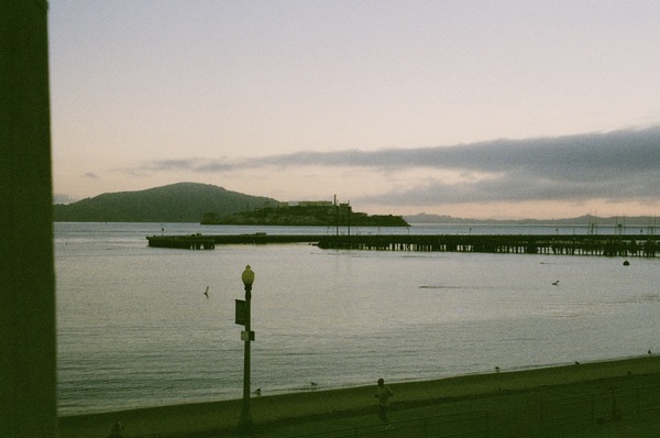 Shot of Aquatic Park Cove