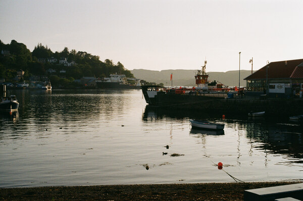 Boat in cove