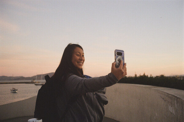 Jing taking a selfie